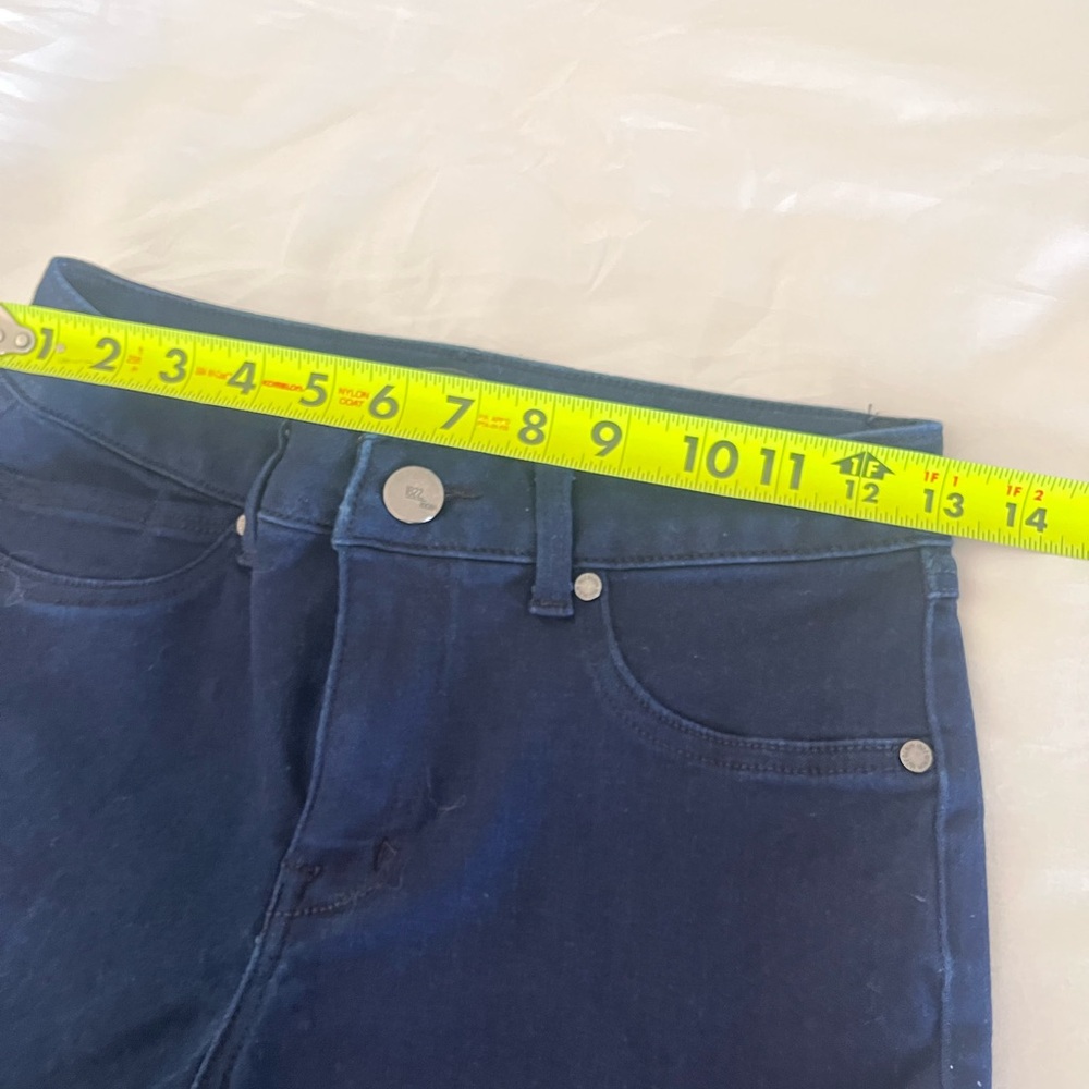 1822 Denim Deep Blue Capri Length Cropped Jeans - Picture 4 of 6